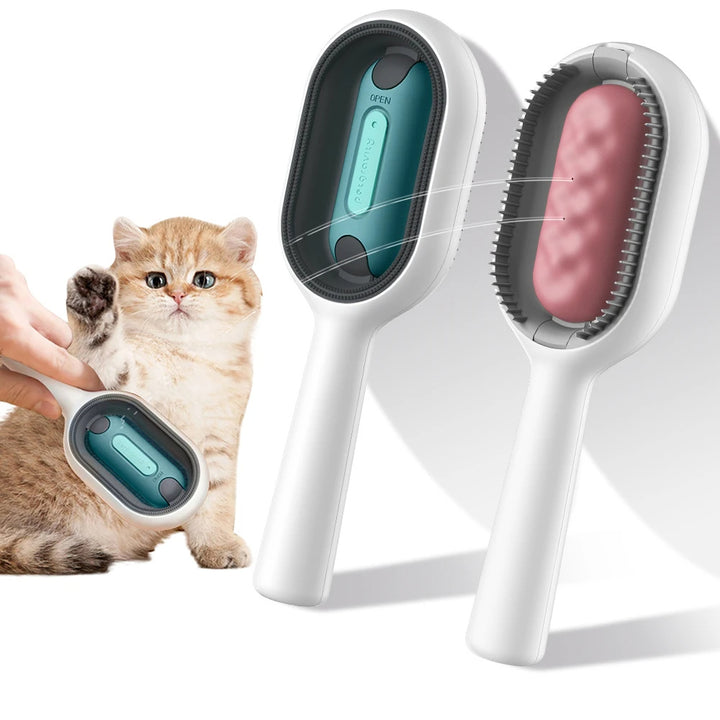 4 In-1 Cat Grooming Brush - FUR VIVIA