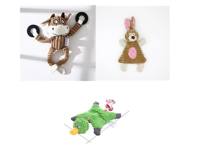 Corduroy Chew Toy For Dogs - FUR VIVIA
