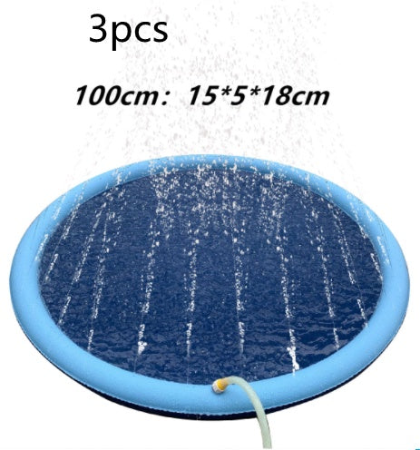 Summer Outdoor Water Toys Fun -  Kids And Pet Dog  Pool - FUR VIVIA