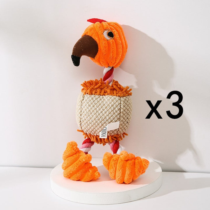 Corduroy Chew Toy For Dogs - FUR VIVIA
