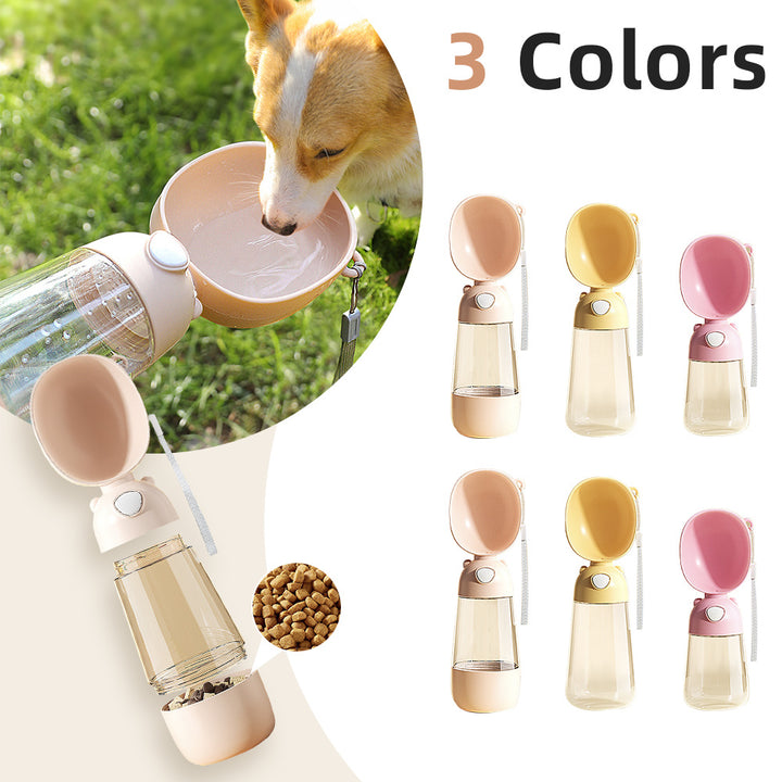 Portable  Food And Water bottle For Pets - FUR VIVIA