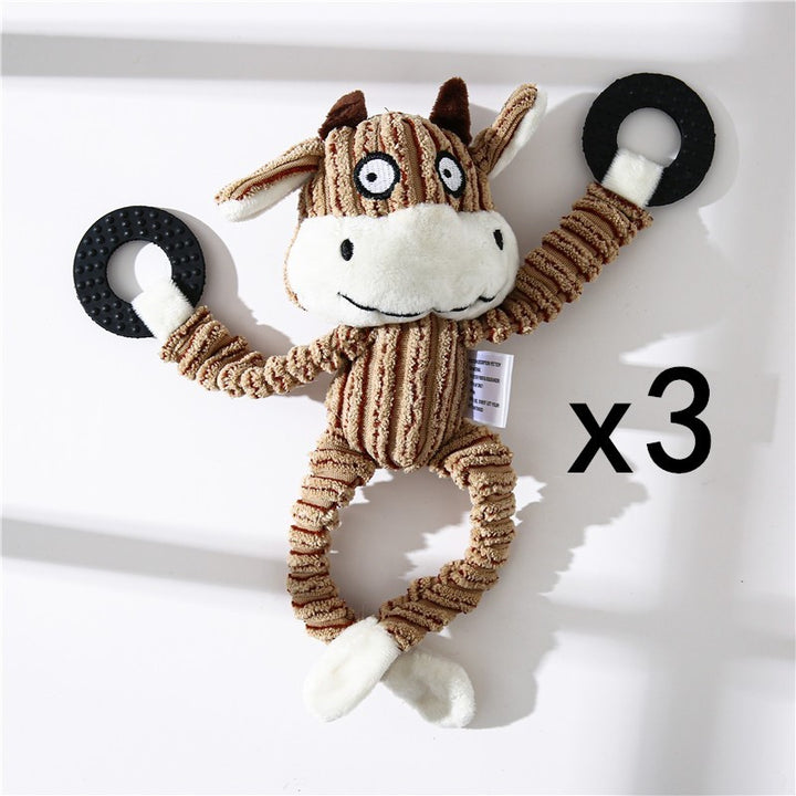 Corduroy Chew Toy For Dogs - FUR VIVIA