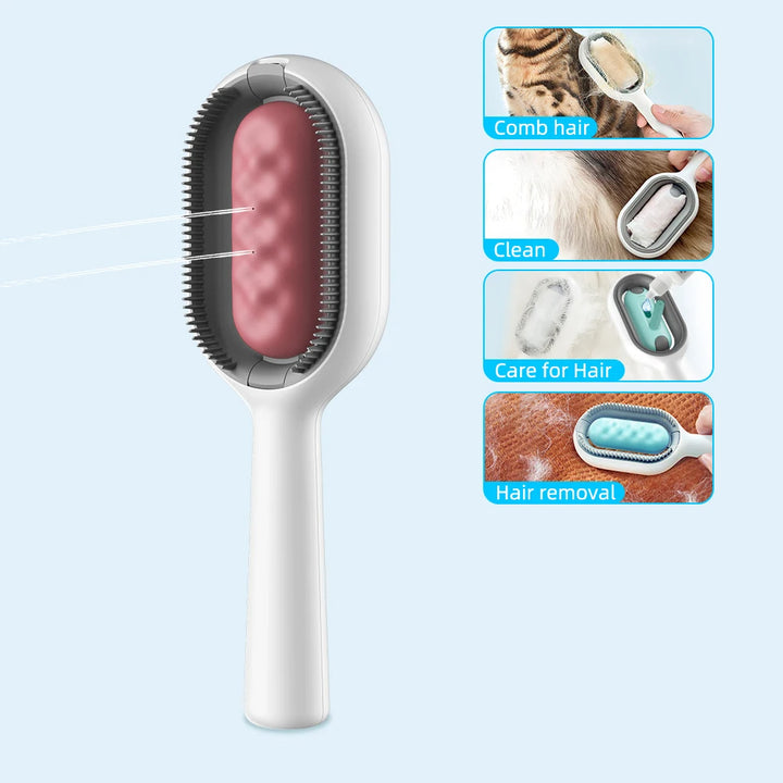 4 In-1 Cat Grooming Brush - FUR VIVIA