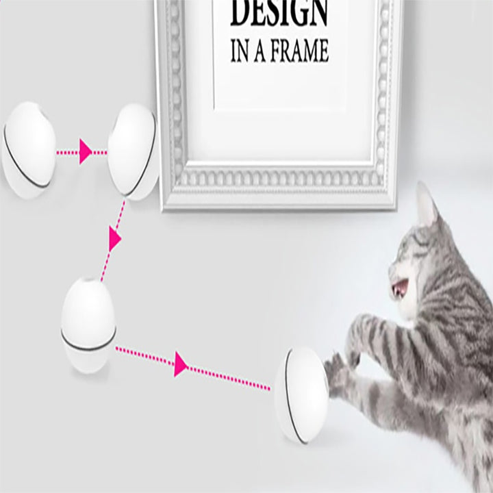 Laser Electronic Rollin Funny Cat Toy Ball - FUR VIVIA