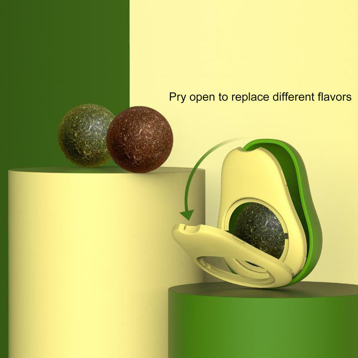 Avocado Catnip Toy for Cat Teeth Cleanin - FUR VIVIA