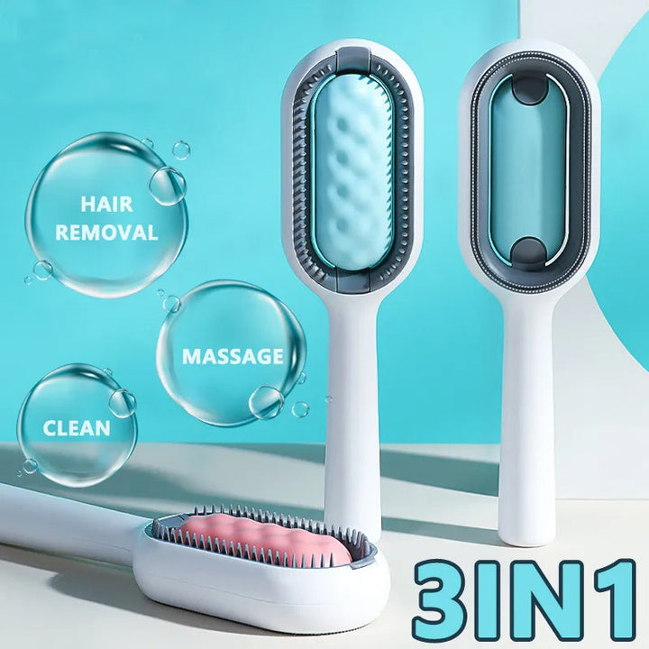 4 In-1 Cat Grooming Brush - FUR VIVIA