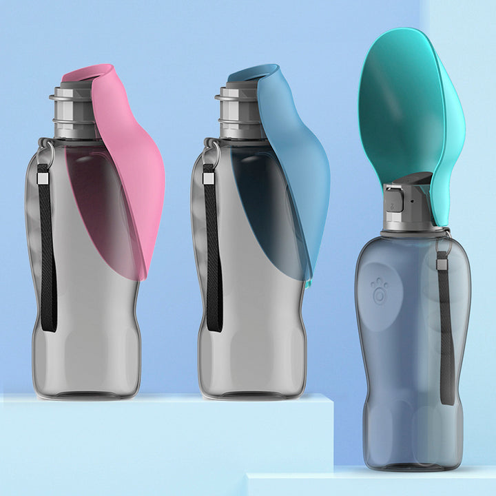 800ml Portable Pet Water Bottle Leakproof - FUR VIVIA