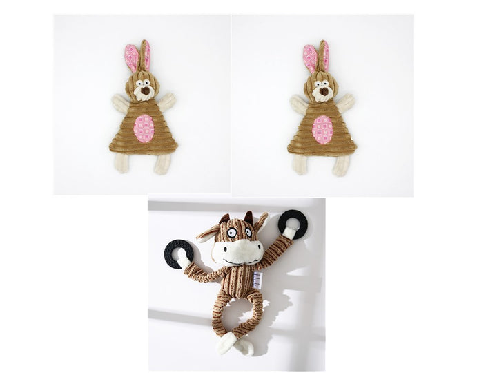Corduroy Chew Toy For Dogs - FUR VIVIA