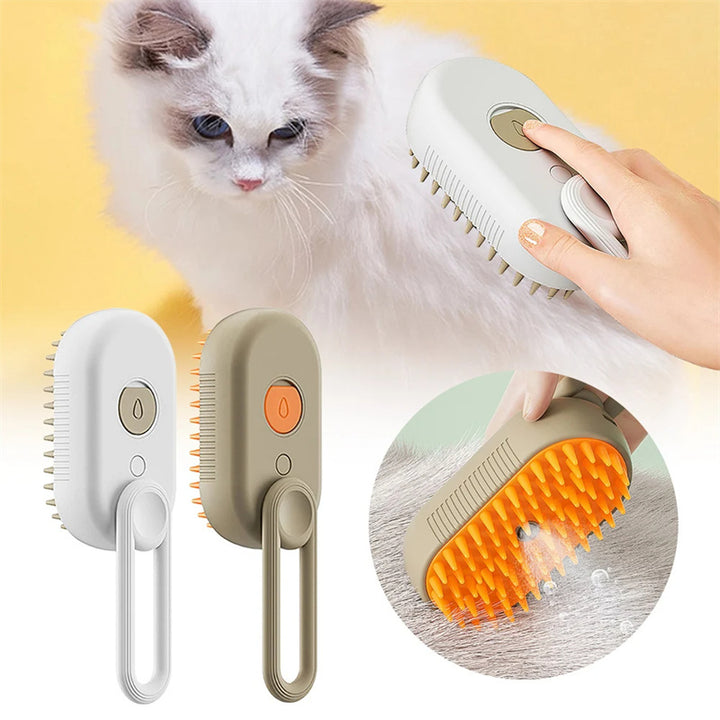 3 In 1 Electric Spray Cat Hair  Removal Comb - FUR VIVIA