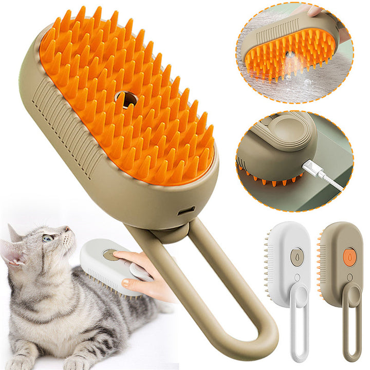 3 In 1 Electric Spray Cat Hair  Removal Comb - FUR VIVIA