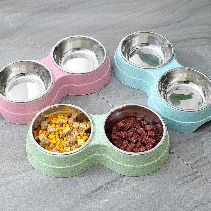 Stainless Steel Pet  Feeder - FUR VIVIA