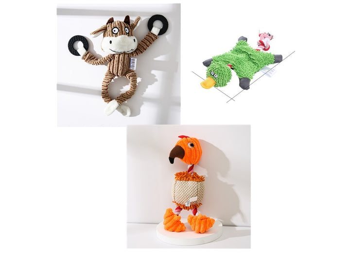 Corduroy Chew Toy For Dogs - FUR VIVIA