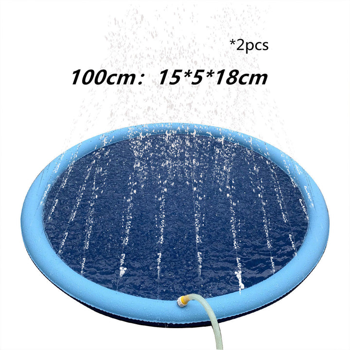 Summer Outdoor Water Toys Fun -  Kids And Pet Dog  Pool - FUR VIVIA