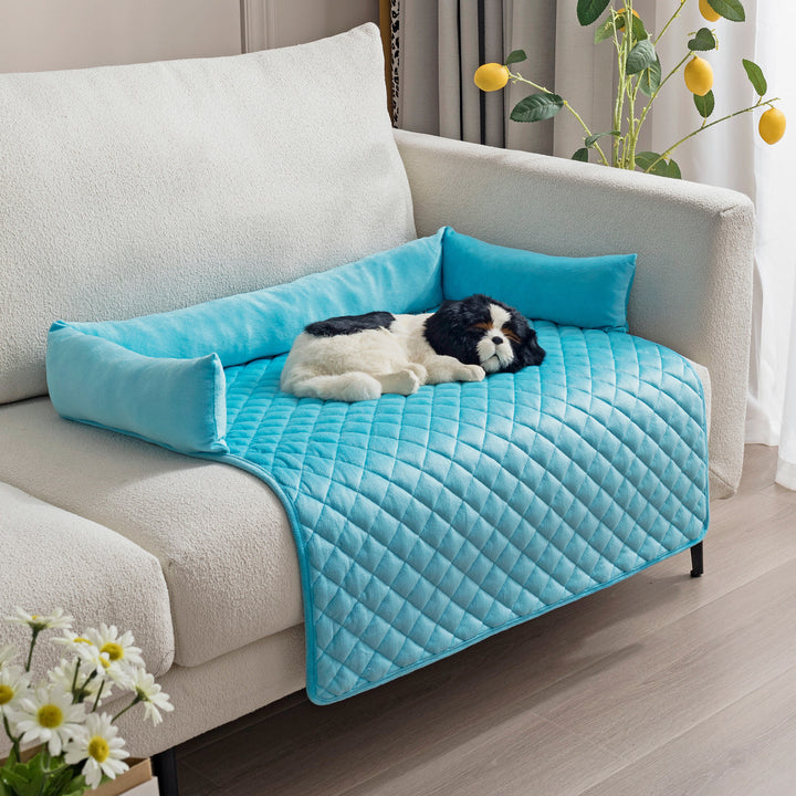 Pet Sofa Beds For Large Dogs with Cushion - FUR VIVIA