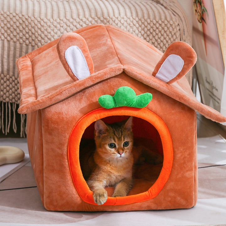 Pet Bed House - Cozy & Soft - FUR VIVIA