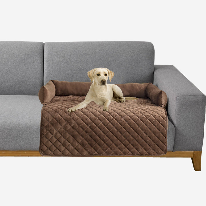 Pet Sofa Beds For Large Dogs with Cushion - FUR VIVIA
