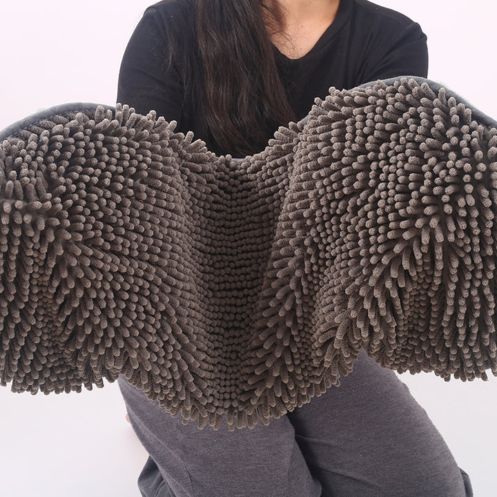Chenille Pet Bath Towel - FUR VIVIA