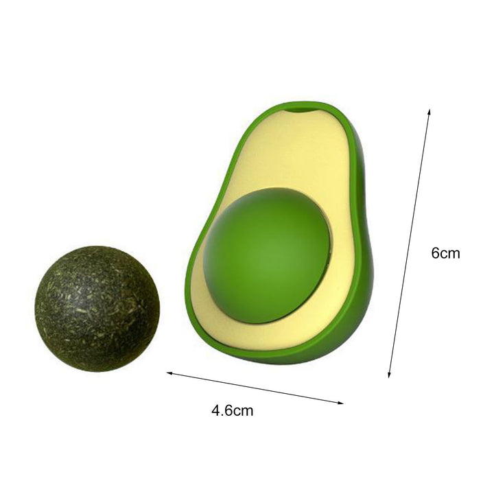 Avocado Catnip Toy for Cat Teeth Cleanin - FUR VIVIA
