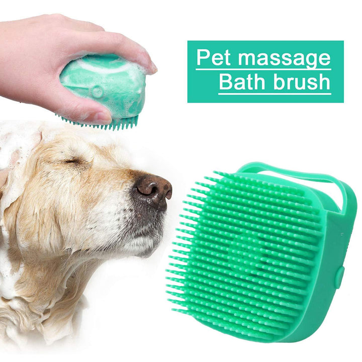 Pet Grooming Scrubber Shower Brush For Bathing - FUR VIVIA
