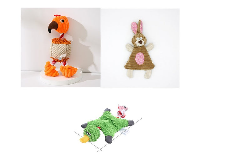 Corduroy Chew Toy For Dogs - FUR VIVIA