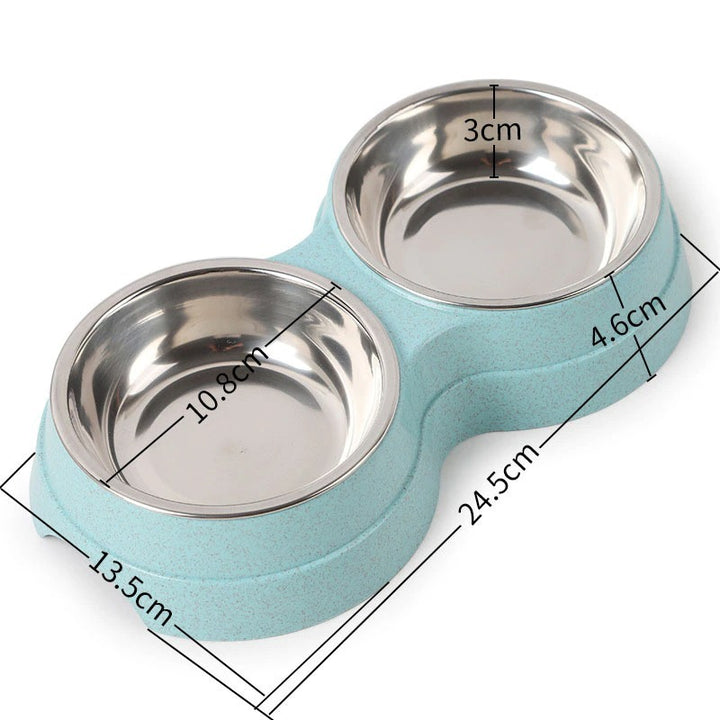 Stainless Steel Pet  Feeder - FUR VIVIA