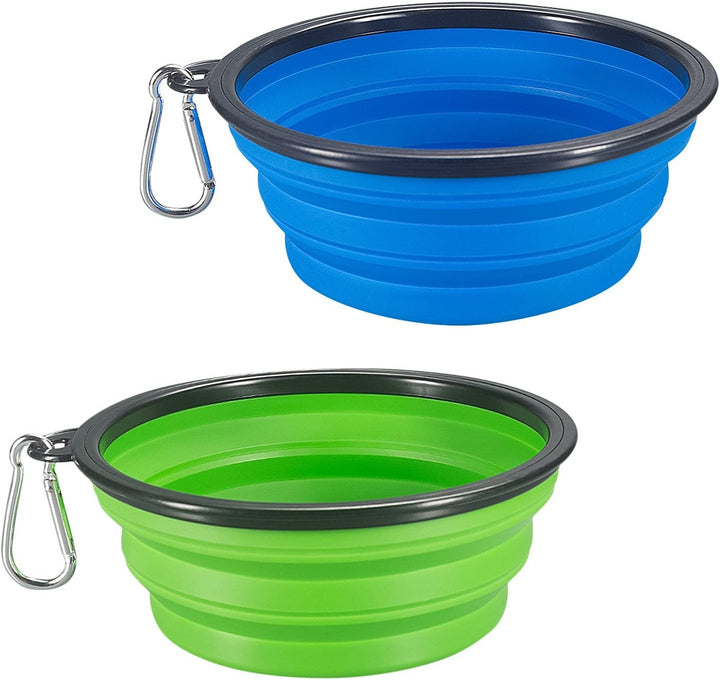 Portable Folding Silicone Puppy Food/Water Container - FUR VIVIA