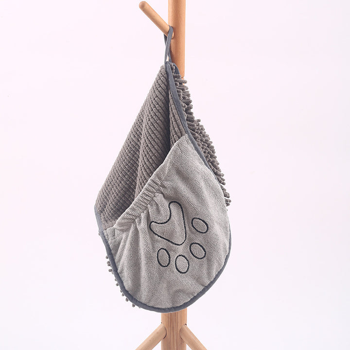 Chenille Pet Bath Towel - FUR VIVIA