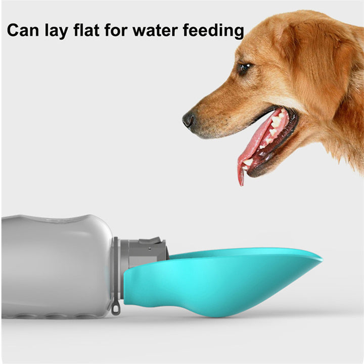 800ml Portable Pet Water Bottle Leakproof - FUR VIVIA