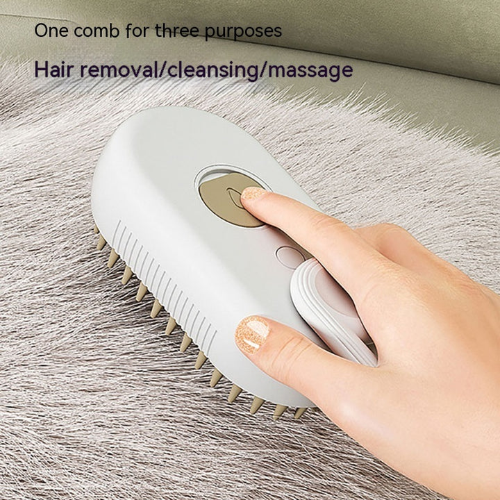 3 In 1 Electric Spray Cat Hair  Removal Comb - FUR VIVIA