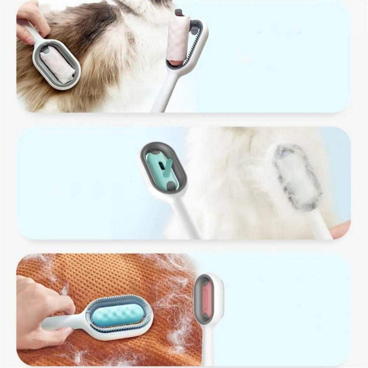4 In-1 Cat Grooming Brush - FUR VIVIA